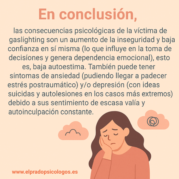 consecuencias psicológicas gaslighting Gaslighting consecuencias psicológicas